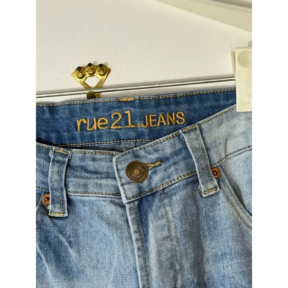 Rue21 Men's Skinny Jeans 30x32 Light Wash Ultra Flex Stretch Denim